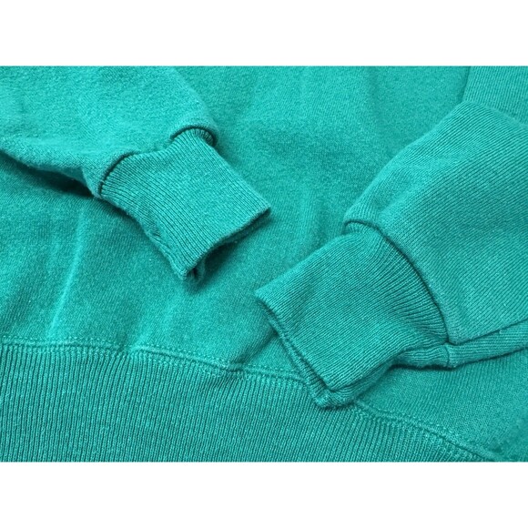 🎄 Vintage “NOEL” Christmas Sweatshirt Teddy Bear Embroidered -M (fits like a S) - Picture 5 of 5